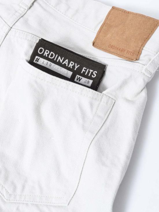  오디너리핏츠 데님 팬츠 OF P110 WHITE - ORDINARY FITS