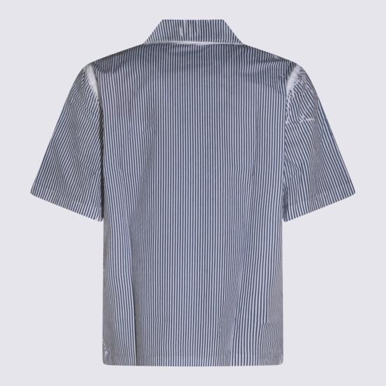 26SS 디젤 셔츠 A20209 0QMBZ8EK WHITE BLUE - DIESEL