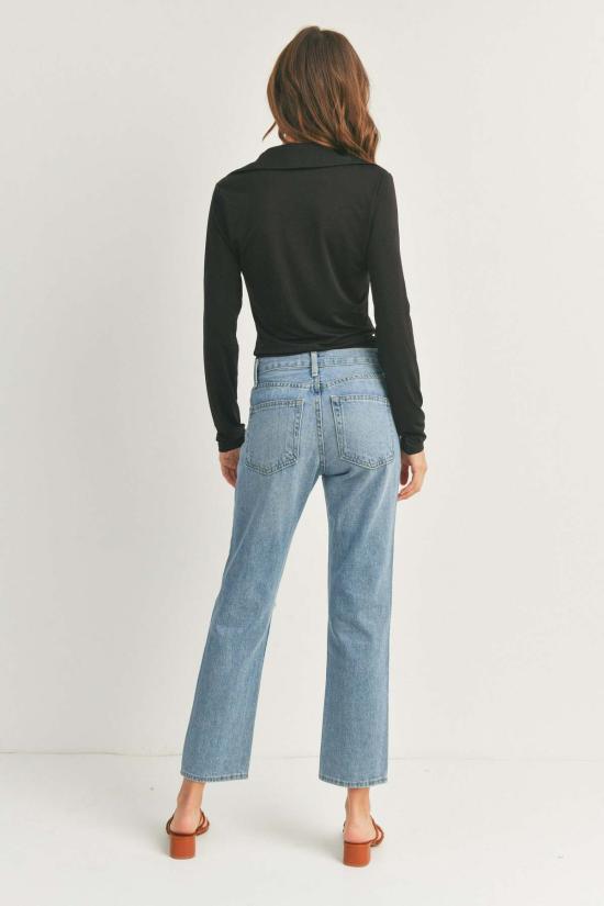  저스트 블랙 데님 데님 팬츠 BP424N BLUE - JUST BLACK DENIM