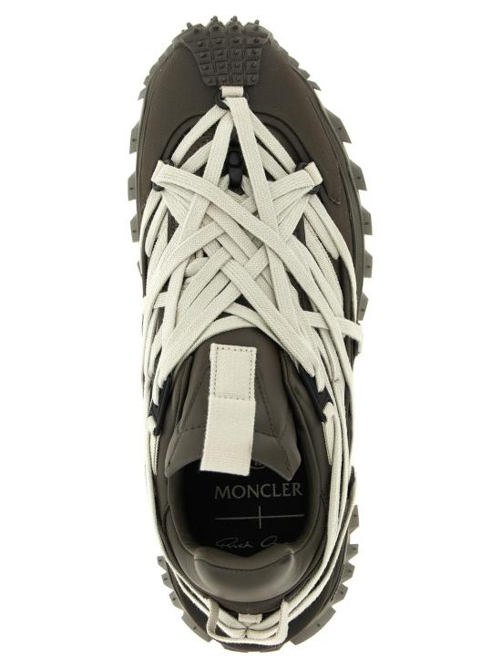  릭 오웬스 스니커즈 트레일그립 메가레이스 카우하이드 운동화 브라운 - RICK OWENS