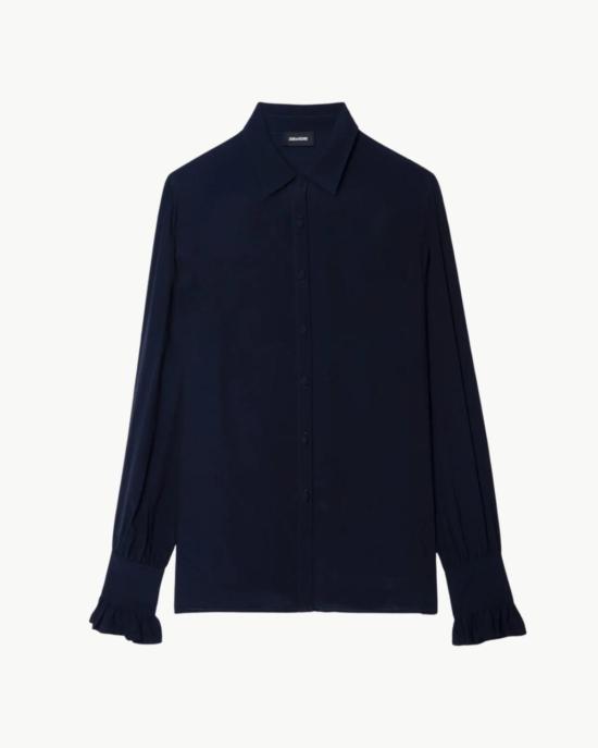  자딕앤볼테르 블라우스 Zadig & Voltaire Thely 셔츠 Encre