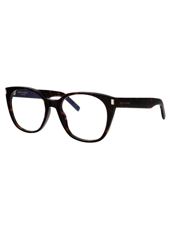26SS 생로랑 안경 SL 897 002 HAVANA HAVANA TRANSPARENT - SAINT LAURENT