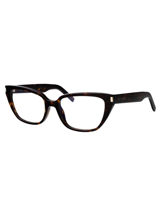 26SS 생로랑 안경 SL 896 002 HAVANA HAVANA TRANSPARENT - SAINT LAURENT
