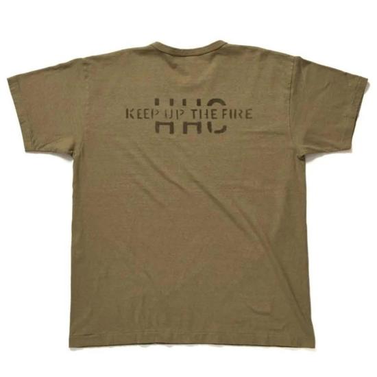  웨어하우스 반팔 티셔츠 Warehouse & Co. Lot 4064 Keep Up The Fire 티셔츠 - WAREHOUSE