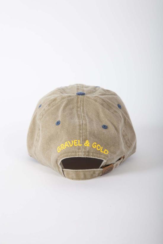  그래블 앤 골드 볼캡 그래블 & 골드 SF 캘리포니아 캡 투톤 - GRAVEL & GOLD