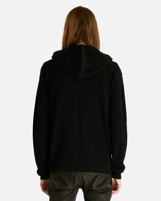  릭 오웬스 후드 티셔츠 지퍼 후드티 - RICK OWENS