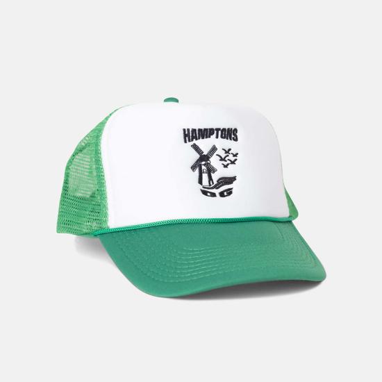  블루&크림 볼캡 BNCUSU23 27 WHITE GREEN