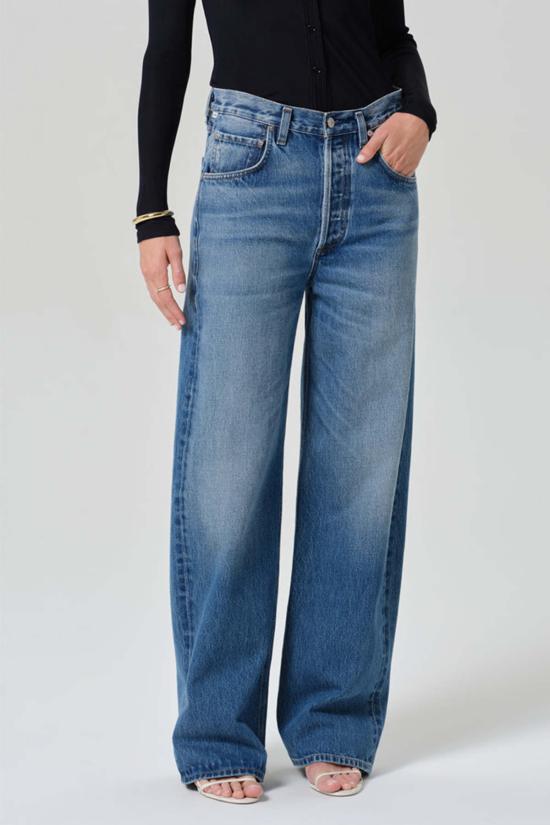 시티즌 오브 휴머니티 데님 팬츠 인류의 시민들 아일라 배기 진 진 차야