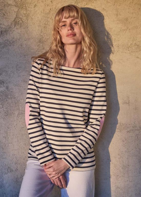  Saint James USA 긴팔 티셔츠 세인트 제임스 USA 보주아니 하트 브레튼 셔츠 - OTHER BRANDS
