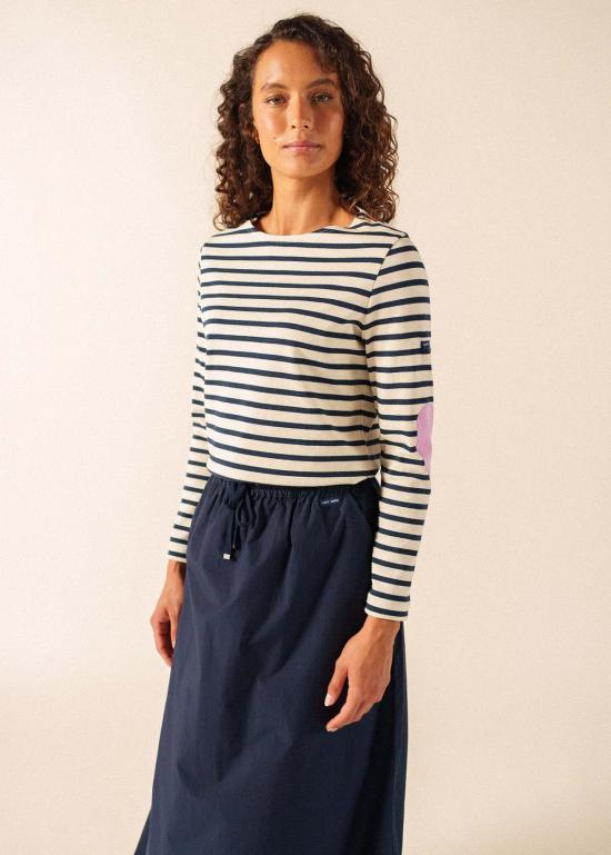  Saint James USA 긴팔 티셔츠 세인트 제임스 USA 보주아니 하트 브레튼 셔츠 - OTHER BRANDS