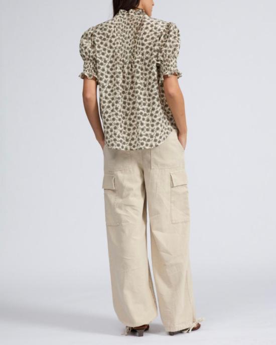  랙앤본 블라우스 Rag & Bone Dakota Floral Shirt Cream Flora - RAG & BONE