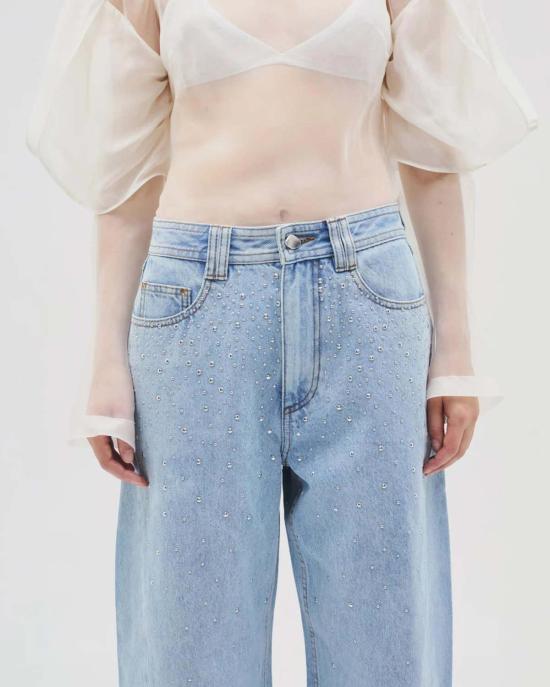  에이지 데님 팬츠 26SS3215 BLUE - AJE