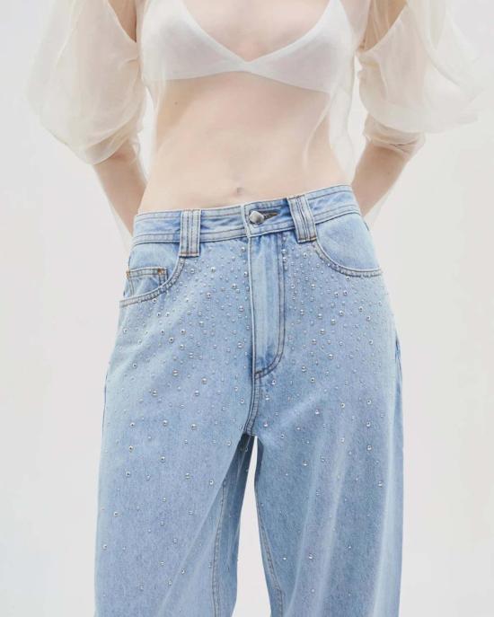 에이지 데님 팬츠 26SS3215 BLUE - AJE