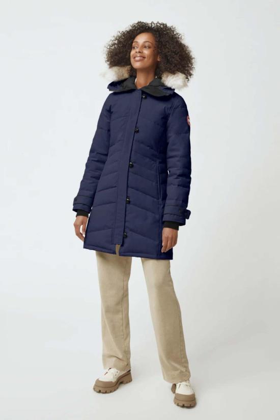  캐나다구스 패딩 캐나다 구스 로렛 파카 애틀랜틱 네이비 - CANADA GOOSE