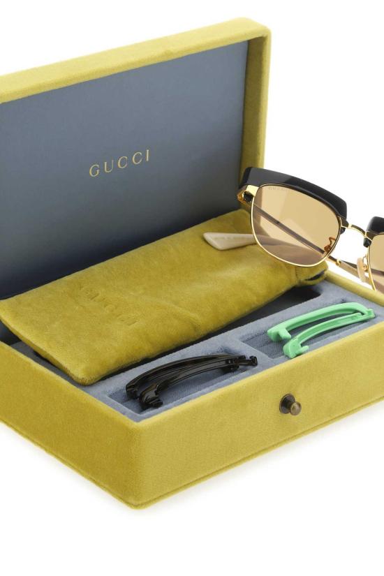  구찌 안경 8023 외장형 선글라스 골드 - GUCCI