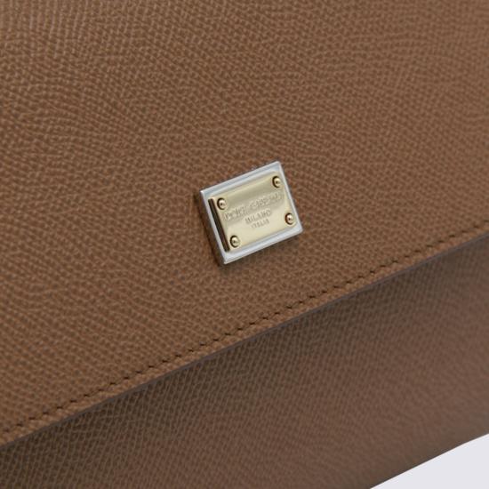 26FW 돌체앤가바나 미디움 시실리 핸드백 BB6003 B10018M417 Caramello - DOLCE & GABBANA