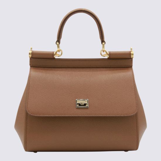 26FW 돌체앤가바나 미디움 시실리 핸드백 BB6003 B10018M417 Caramello