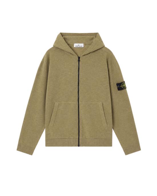  스톤 아일랜드 후드 티셔츠 L1S15 5100050 S01B0 V005G GREEN