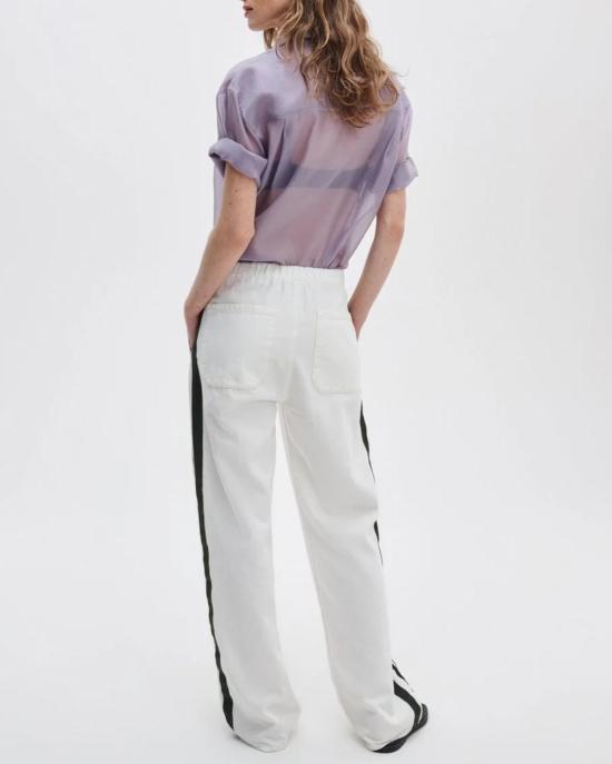  랙앤본 데님 팬츠 Rag & Bone Featherweight Pull On Track Pant Whitesport - RAG & BONE