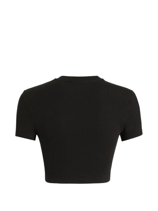 26FW 돌체앤가바나 반팔 티셔츠 F8V95TFUEEY N0000 Nero - DOLCE & GABBANA