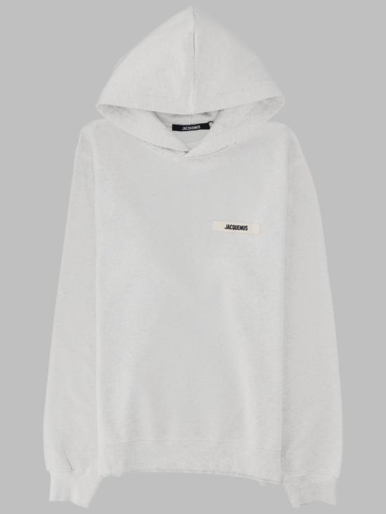 26FW 자크뮈스 그로그랭 후드 티셔츠 HOM00247AJ0 0126950 GREY