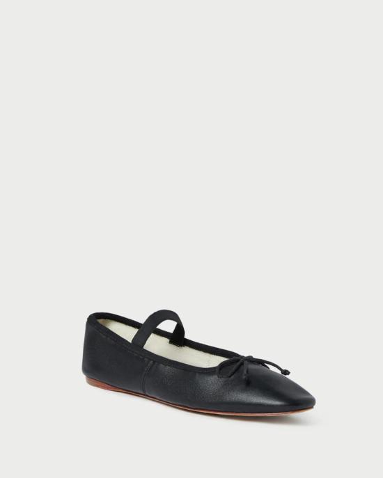  로플러랜달 플랫 슈즈 뢰플러 랜달 레오니 레더 발레 플랫 - LOEFFLER RANDALL