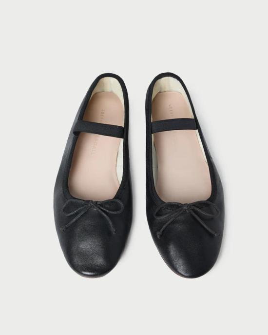  로플러랜달 플랫 슈즈 뢰플러 랜달 레오니 레더 발레 플랫 - LOEFFLER RANDALL