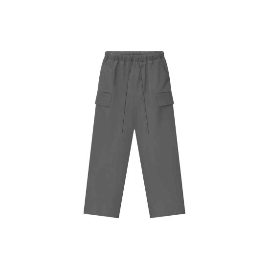  피어오브갓 스트레이트 팬츠 Fear Of God 본디드 새틴 필드  빈티지 블랙