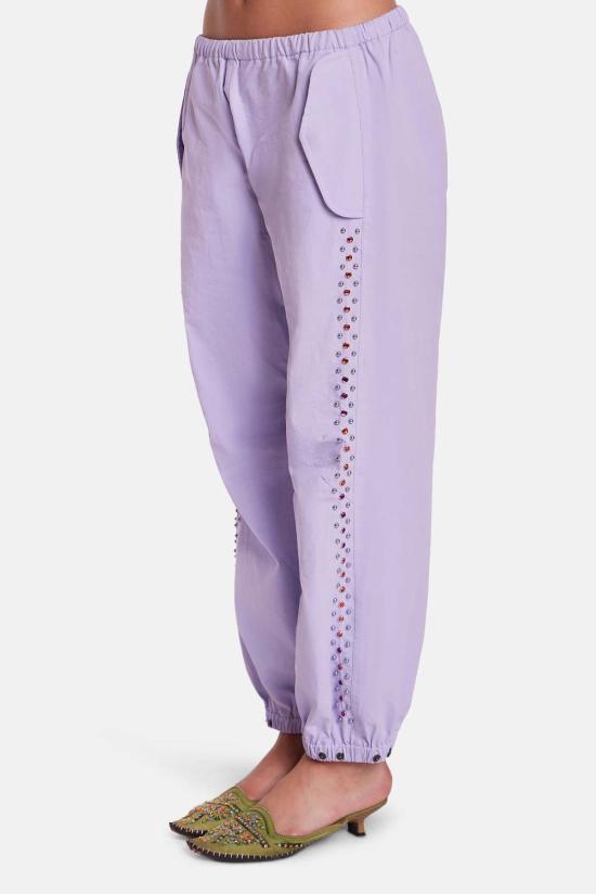  더 타일 클럽 트레이닝/조거 팬츠 BCW25W84B RS PURPLE - THE TILE CLUB