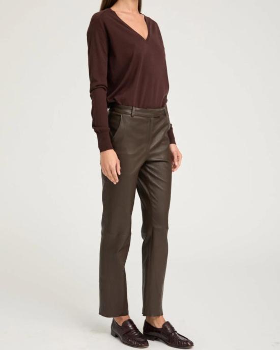  스프룸 스트레이트 팬츠 소피아 담배 바지 아메리카노 - SPRWMN
