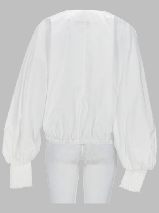26FW 발망 블라우스/셔츠 HF1HR155CG72 0FB WHITE - BALMAIN