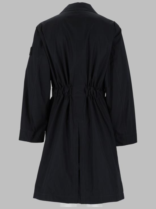 26FW 스톤 아일랜드 트렌치 코트 L2S157100004 S0F01V0029 BLACK - STONE ISLAND