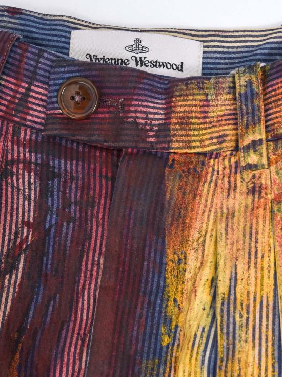  비비안웨스트우드 로고 자수 코튼 미디 스커트 3F01000C W00RM MULTI - VIVIENNE WESTWOOD