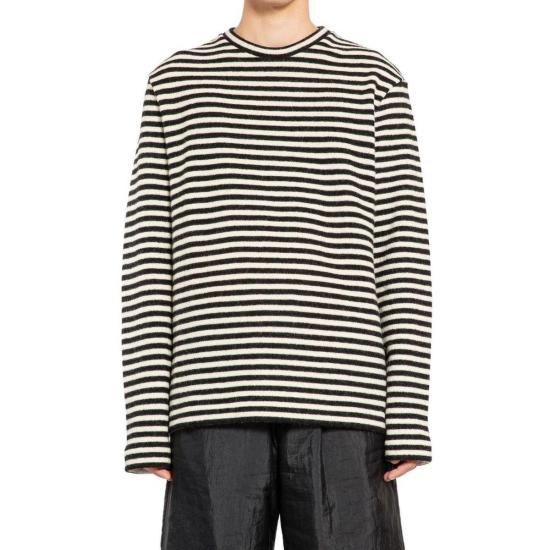 질샌더 긴팔 티셔츠 질 샌더 울  화이트 - JIL SANDER
