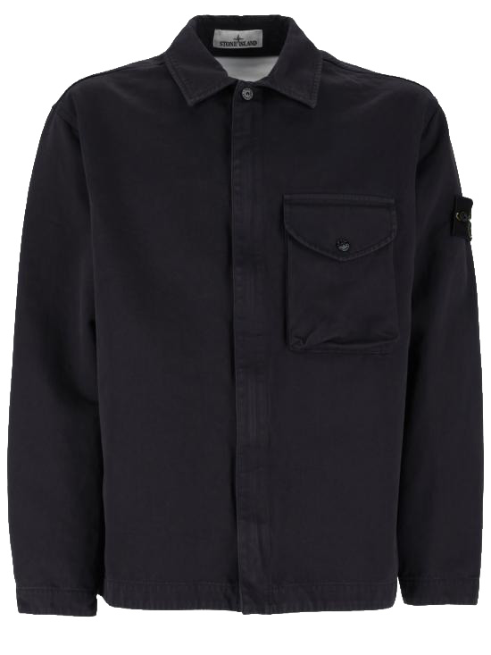 26FW 스톤 아일랜드 긴팔 셔츠 L2S151200001 S0404V002A BLUE