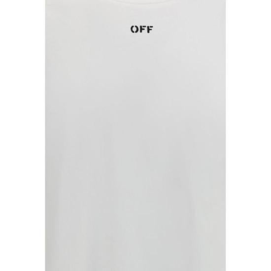 26SS 오프화이트 반팔 티셔츠 오프 화이트 체인 아랄딕 애로우 티셔츠 화이트 - OFF WHITE