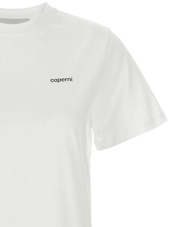  코페르니 반팔 티셔츠 면 티셔츠 화이트 - COPERNI