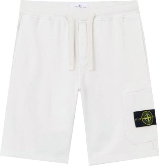 26SS 스톤 아일랜드 숏팬츠 6200011S0051V0061 WHITE