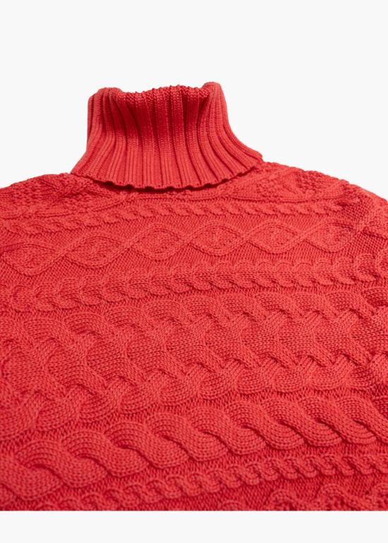  지지 니트웨어 터틀넥 케이블 - GIGI KNITWEAR
