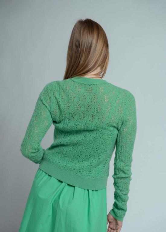  브라조 트리콧 가디건 브라조 트리코 레이스 재키  모히토 - BRAZEAU TRICOT