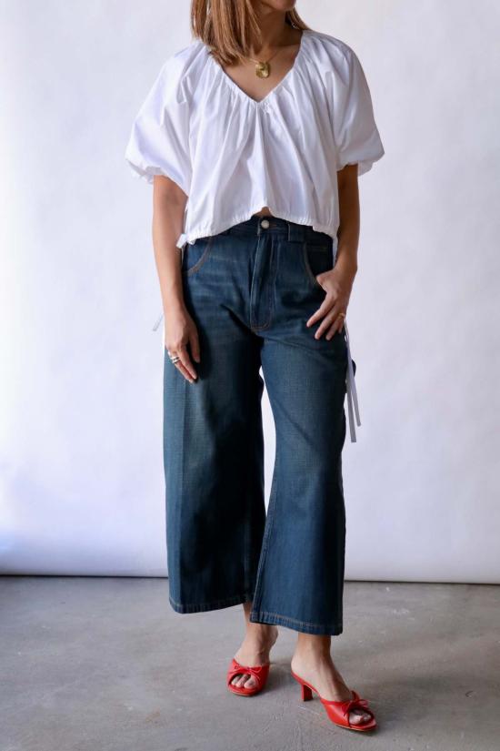  레이첼 코미 블라우스 셰이플리 탑 - RACHEL COMEY