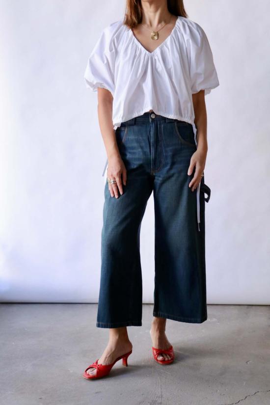  레이첼 코미 블라우스 셰이플리 탑 - RACHEL COMEY