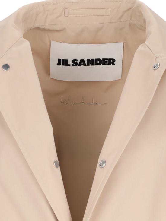  질샌더 코트 질 샌더 롱 라인  베이지 - JIL SANDER