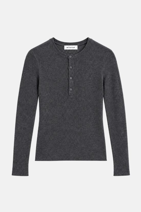  더 타일 클럽 스웨터 BCWT211 GRAY