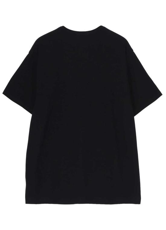 26SS 요지 야마모토 반팔 티셔츠 프린트  블랙 - YOHJI YAMAMOTO