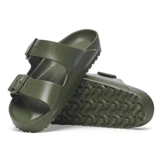  버켄스탁 샌들 애리조나 에바  카키 - BIRKENSTOCK