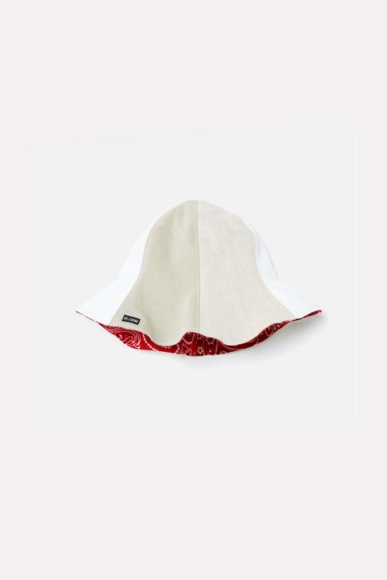  리던 버킷햇 003 13WTH BEIGE RED