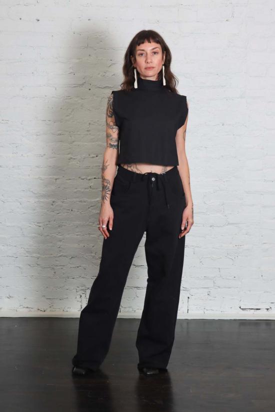  마르지엘라 스트레이트 팬츠 메종  와이드 스웨트 팬츠 - MAISON MARGIELA