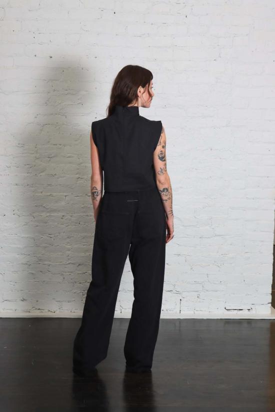  마르지엘라 스트레이트 팬츠 메종  와이드 스웨트 팬츠 - MAISON MARGIELA