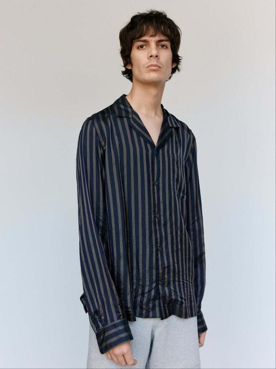  드리스 반 노튼 긴팔 셔츠 Dries Van Noten 칼티 쿠프로 셔츠